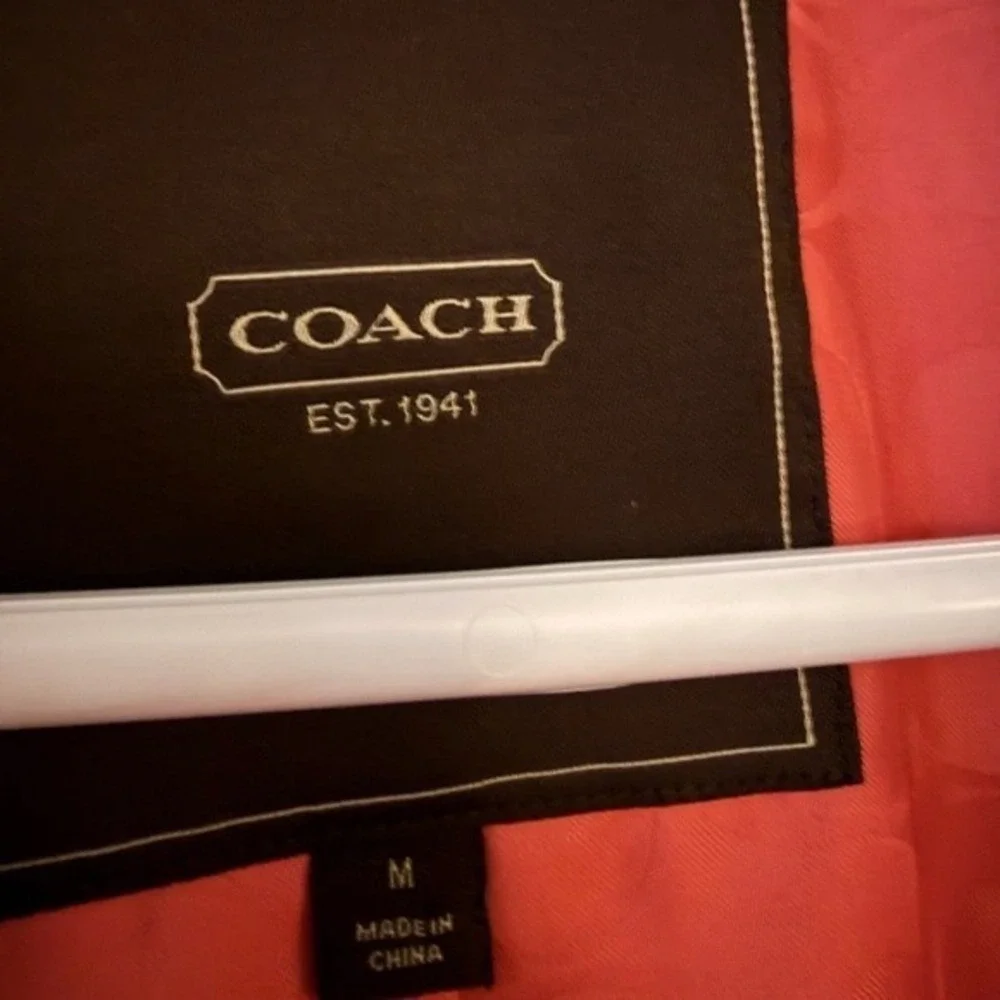 Coach single breasted